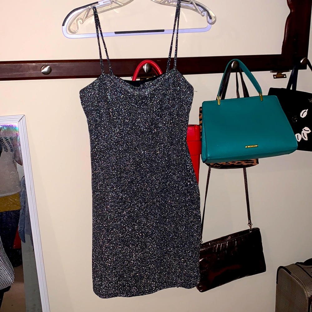 Black and silver dress by divided size medium